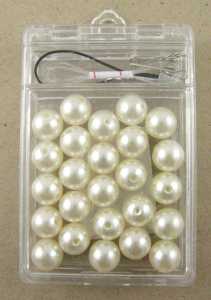 Baby set di perle bianche