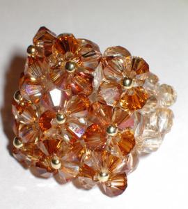 Kit anello petit Fleur Crystal Copper