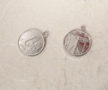 Moneta da 1 euro in argento 925