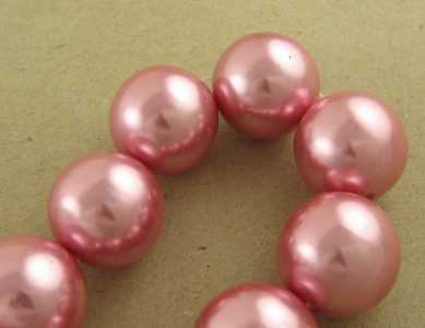 Perle giapponesi rosa intenso