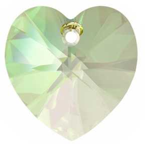 Cuore Swarovski Crystal Luminous Green