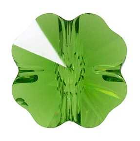 Clover bead  fern green