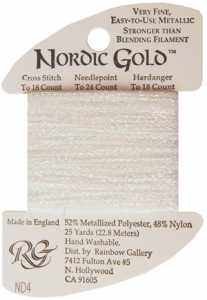 Nordic Gold Rainbow Gallery bianco perla