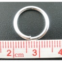 Anellini argentati 14 mm