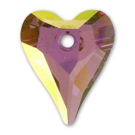 Wild heart pendant Crystal Lilac Shadow  Hover