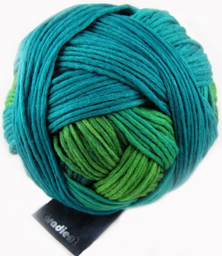 Schoppel Wolle Gradient colore 1878 Verde prato