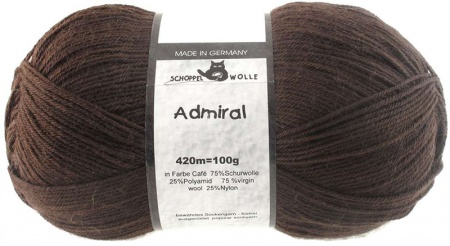Schoppel Wolle Admiral colore 7705  Coffee