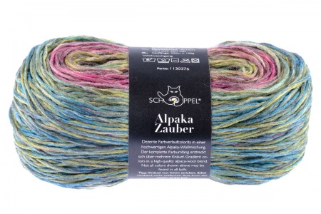 Alpaka Zauber Schoppel Wolle colore 2357 Luci di Posizione