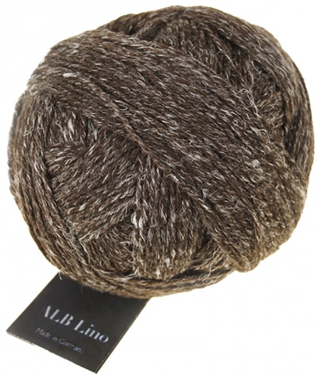 Alb Lino Schoppel Wolle colore Melange 7693 Moka