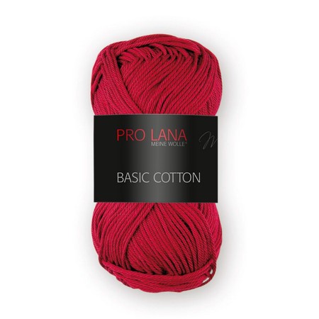 Basic Cotton colore 38 rosso
