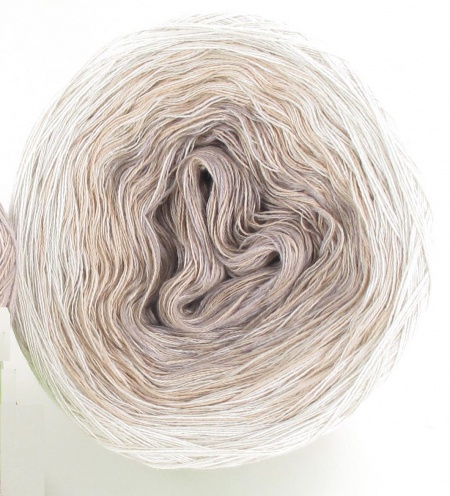 Ciambella Gradient in Cotone colore Polvere