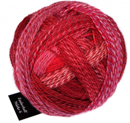 Zauberball Starke 6 2620 Abito Rosso