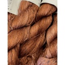 BrilLino filato tinto a mano colore Rose Wine